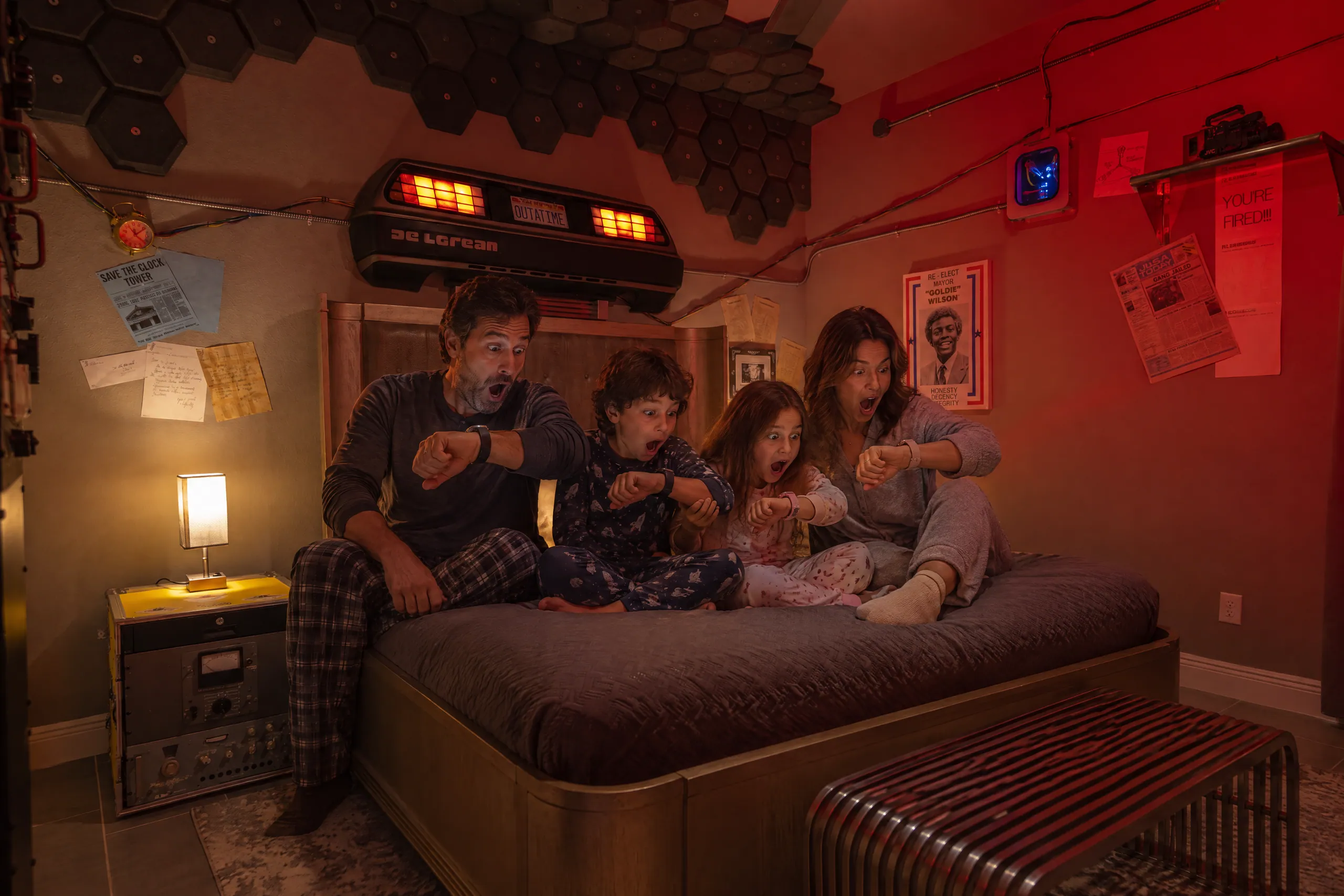 The Nap to the Future suite at Electronic Ice Castle
